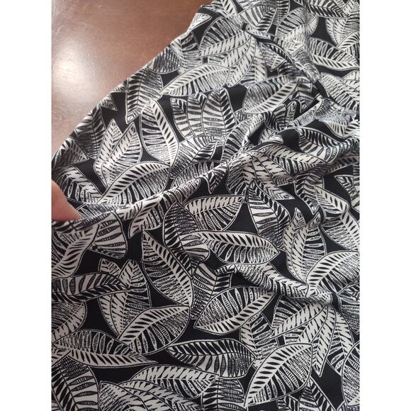 Pacific Beach Cover Up Dress Women's Large Sleeveless Pockets Black Polka Dot - Picture 2 of 6